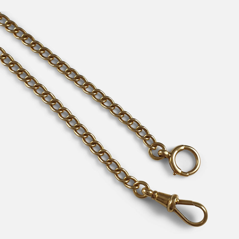 Edwardian Gold Fill Albertina Pocket Watch Chain Necklace • PreAdored®  Sustainable Luxury